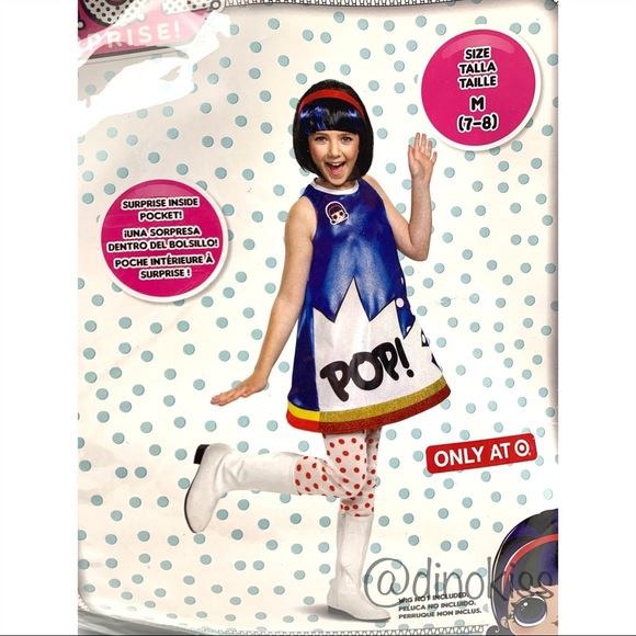 COPY - L.O.L. Surprise Deluxe Pop Heart Costume 4pc Set - Picture 6 of 9